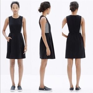 Madewell Black Sleeveless Knit Dress